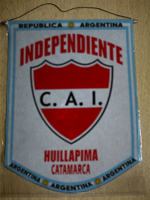 BANDERIN INDEPENDIENTE DE HUILLAPIMA