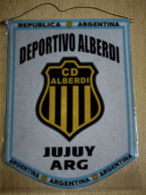 BANDERIN DEPORTIVO ALBERDI JUJUY