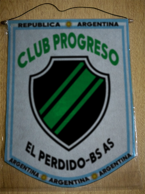 BANDERIN CLUB PROGRESO DE EL PERDIDO