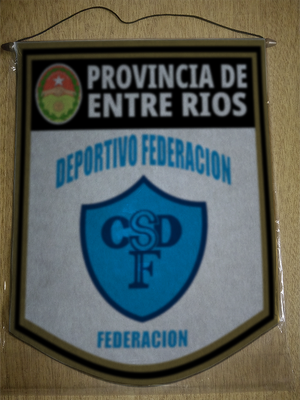 BANDERIN DEPORTIVO FEDERACION ENTRE RIOS