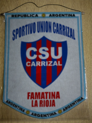 BANDERIN SPORTIVO UNION CARRIZAL FAMATINA