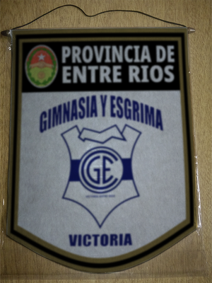 BANDERIN GIMNASIA VICTORIA ENTRE RIOS