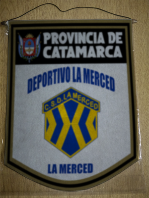 BANDERIN 40 CM DORADO DEPORTIVO LA MERCED