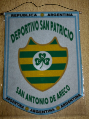 BANDERIN DEPORTIVO SAN PATRICIO ARECO