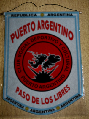 BANDERIN PUERTO ARGENTINO PASO LIBRES