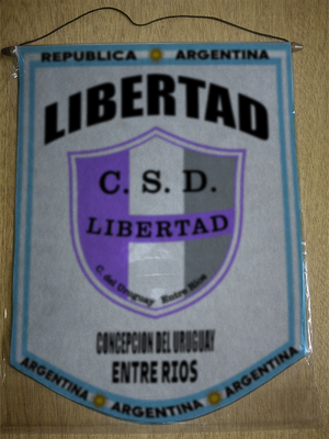 BANDERIN LIBERTAD CONCEPCION DEL URUGUAY