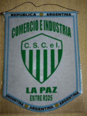 BANDERIN COMERCIO INDUSTRIA LA PAZ ENTRE RIOS