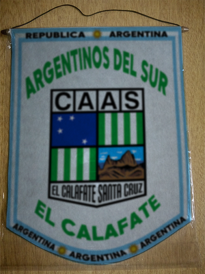 BANDERIN ARGENTINOS DEL SUR CALAFATE