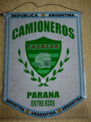 BANDERIN CAMIONEROS PARANA ENTRE RIOS