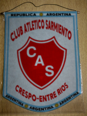 BANDERIN SARMIENTO DE CRESPO ENTRE RIOS