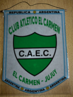 BANDERIN CLUB EL CARMEN JUJUY