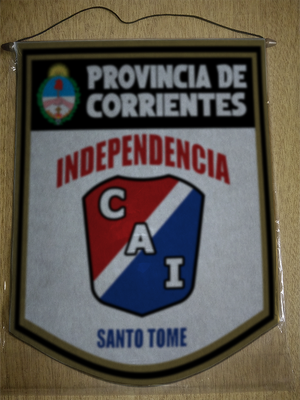 BANDERIN 40CM DORADO INDEPENDENCIA SANTO TOME