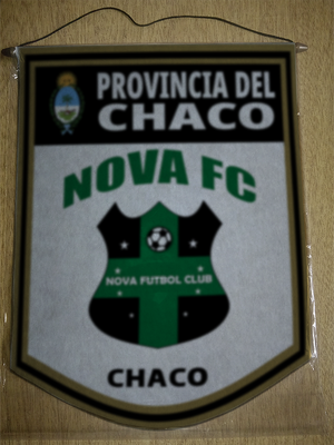 BANDERIN 40CM DORADO NOVA FC CHACO