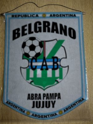 BANDERIN BELGRANO ABRA PAMPA JUJUY