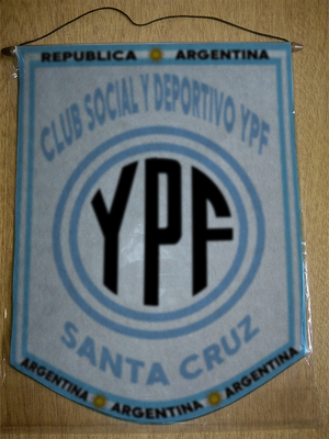 BANDERIN CLUB YPF SANTA CRUZ