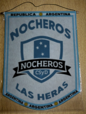 BANDERIN CLUB NOCHEROS LAS HERAS
