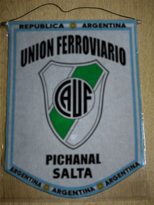 BANDERIN UNION FERROVIARIO PICHANAL SALTA