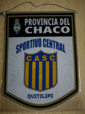 BANDERIN 40CM DORADO SPORTIVO CENTRAL QUITILIPI