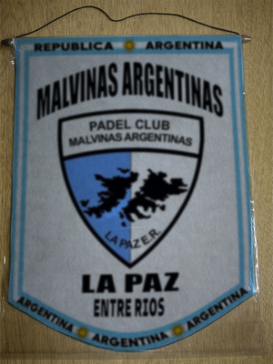 BANDERIN MALVINAS ARGENTINAS ENTRE RIOS