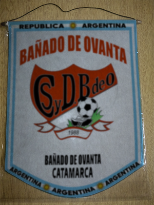 BANDERIN DEPORTIVO BAÑADO DE OVANTA