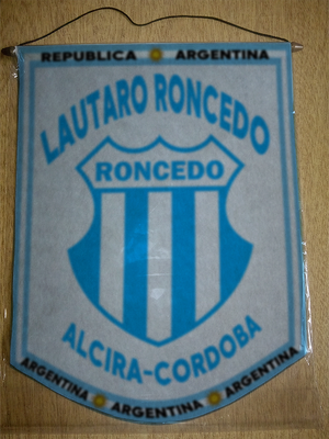 BANDERIN CLUB LAUTARO RONCEDO CORDOBA