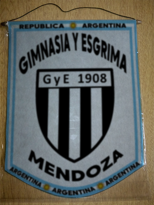 BANDERIN GIMNASIA ESGRIMA MENDOZA