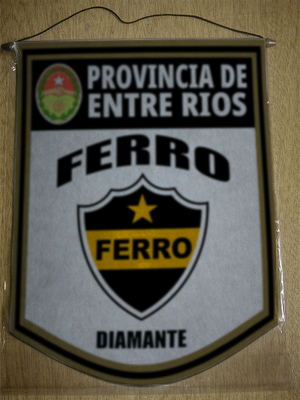 BANDERIN FERRO DIAMANTE ENTRE RIOS