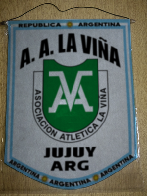 BANDERIN ASOCIACION ATLETICA LA VIÑA JUJUY