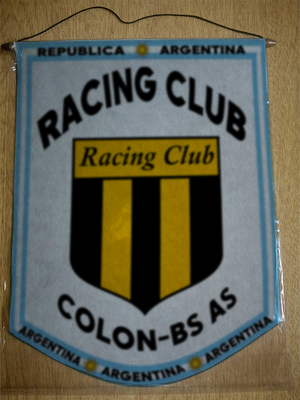 BANDERIN RACING CLUB DE COLON