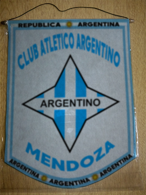 BANDERIN ARGENTINO DE MENDOZA