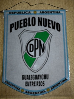 BANDERIN CLUB PUEBLO NUEVO GUALEGUAYCHU