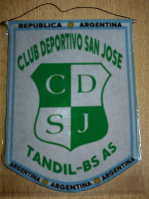 BANDERIN CLUB SAN JOSE TANDIL