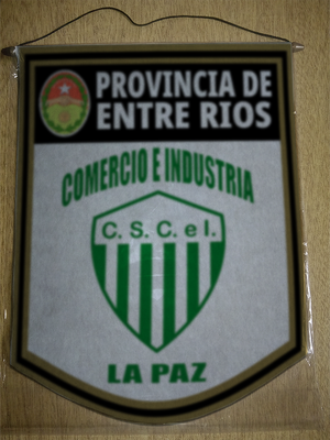 BANDERIN COMERCIO INDUSTRIA LA PAZ ENTRE RIOS