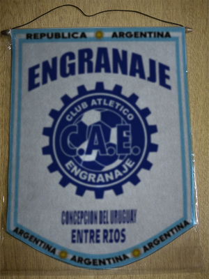 BANDERIN CLUB ATLETICO ENGRANAJE ENTRE RIOS