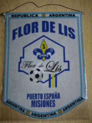 BANDERIN CLUB FLOR DE LIS PUERTO ESPAÑA