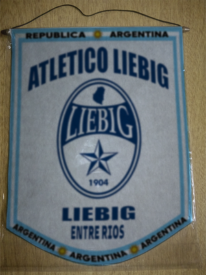 BANDERIN ATLETICO LIEBIG ENTRE RIOS