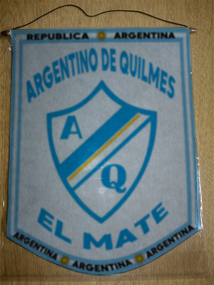 BANDERIN ARGENTINO DE QUILMES