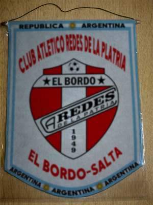 BANDERIN CLUB REDES DE LA PATRIA SALTA