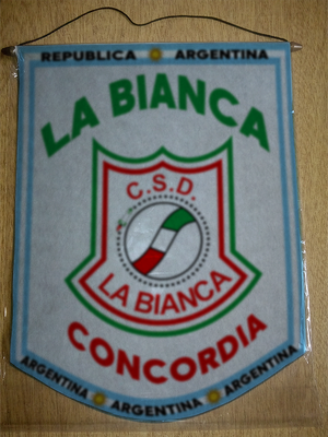 BANDERIN CLUB LA BIANCA CONCORDIA