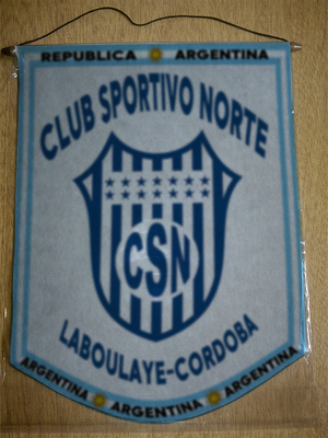 BANDERIN SPORTIVO NORTE LABOULAYE CORDOBA