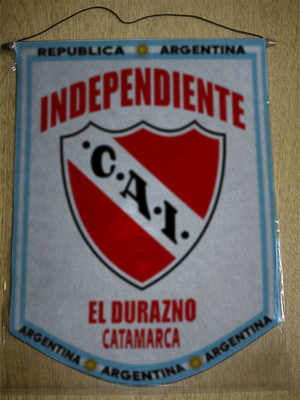 BANDERIN INDEPENDIENTE EL DURAZNO