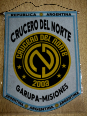 BANDERIN CRUCERO DEL NORTE GARUPA MISIONES