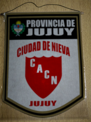BANDERIN 40CM DORADO CLUB CIUDAD NIEVA JUJUY