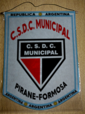 BANDERIN CLUB MUNICIPAL PIRANE FORMOSA