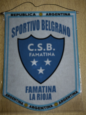 BANDERIN SPORTIVO BELGRANO FAMATINA