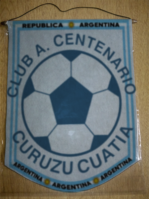 BANDERIN CENTENARIO CURUZU CUATIA CORRIENTES