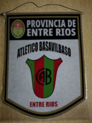 BANDERIN ATLETICO BASAVILBASO ENTRE RIOS