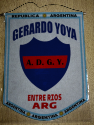 BANDERIN GERARDO YOYA ENTRE RIOS
