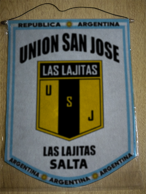 BANDERIN UNION SAN JOSE LAJITAS SALTA