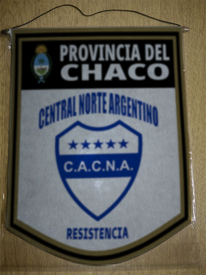 BANDERIN 40CM DORADO CENTRAL NORTE ARGENTINO CHACO